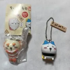 ちいかわ寿司　フィギュアキーホルダー（ハチワレ　シーサー）