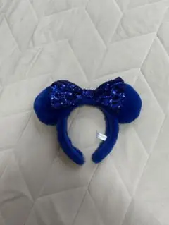 ディズニー　ブルーカチューシャ