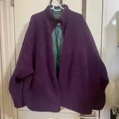 Champion フリースジャケット パープル