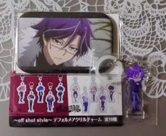 桃華月詠　場面写缶バッジ　ディフォルメアクリルチャーム　桃源暗鬼