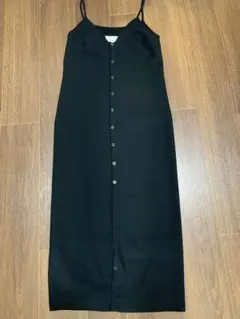 キャミソールワンピース 黒