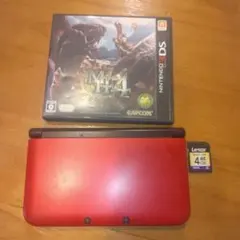 【ジャンク】ニンテンドー3DS LL ブラック×レッド