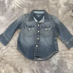 babyGap デニム長袖シャツ 12-18ヶ月