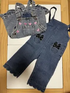 petit main Disney ミニー サロペット