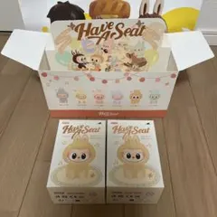 ポップマート 正規品labubu ラブブ have a seat 未開封 2点