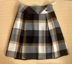 BLUE LABEL CRESTBRIDGE チェック柄スカート 36