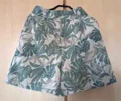 ボタニカルキュロットショートパンツ