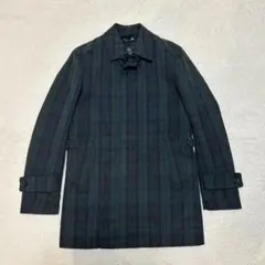 メンズビギ ステンカラー ジャケット ブラックウォッチ柄 2WAY春 ジャケットのサムネイル