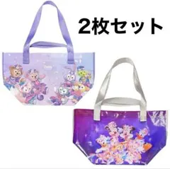 香港ディズニー　ショッピングバッグ 2枚セット