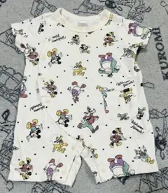 ミッキーマウス ロンパース 70cm