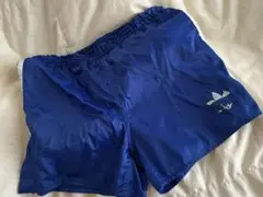 adidas トラックパンツ ショート ブルー 青