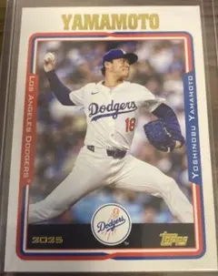 ☀️山本由伸 2025 topps ARCHIVES BBロサンゼルスドジャース
