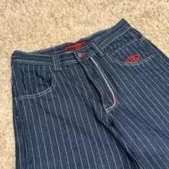 Jaded London ストライプ ペインターパンツ
