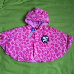 【新品・タグ付】ヒョウ柄ポンチョ