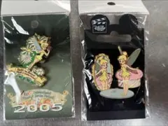 2005年 ディズニーティンカーベルピンバッジセット