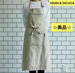 DEAN & DELUCA リネン フルエプロン ナチュラルのサムネイル