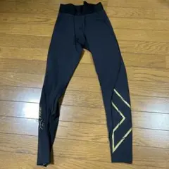 黒 ゴールドライン タイツのサムネイル