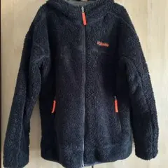 コロンビア　リバーシブルボアフリースジャケット 黒