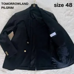 TOMORROWLAND PILGRIM】ゼニアダブルジャケット ネイビー46 | Mercari
