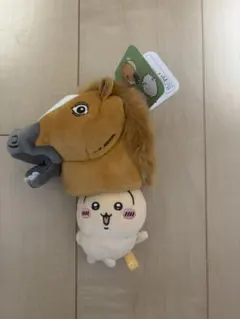 ちいかわ 馬を被ったうさぎマスコット うさぎ