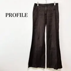 【プロフィール/PROFILE】38/M/カジュアルパンツ/フレア/日本製/綿