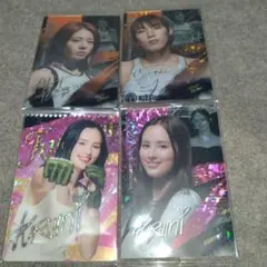 未開封　RIZINウエハース くるみ2枚　ケイト・ロータス　伊澤星花　4枚セット