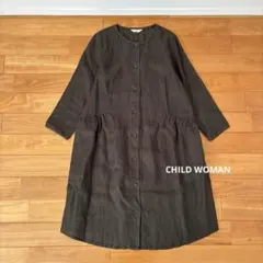 【CHILD WOMAN】リネン ワンピースのサムネイル