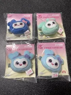 TWICE GIGO ぬいぐるみヘアピン 4点セット