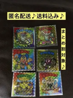 【6枚セット】ヘッドだらけのビックリマンチョコ