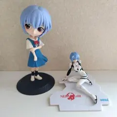 エヴァンゲリオン 綾波レイ Qposket フィギュア セット