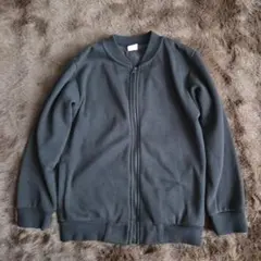 ブラック裏起毛 ジャケット 140cm