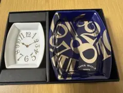 フランク ミュラー　皿　FRANCK MULLER 箱付き フランクミュラー ロングアイランド シルバー文字盤 950S6