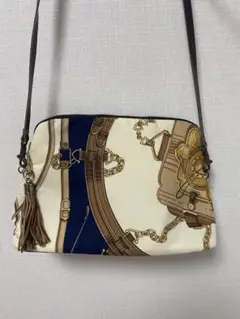 スカーフ柄　リメイクショルダーバッグ