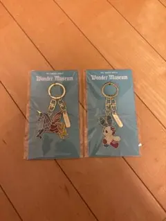 新品】ミセスWonder Museumステンドグラスキーホルダー全4種セット