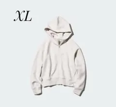 新品.未使用★UNIQLO/ドライスウェットフルジップパーカ ライトグレー