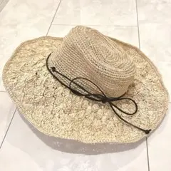 CA4LA カシラ ペーパーロールハット 麦わら帽子 折りたたみ可
