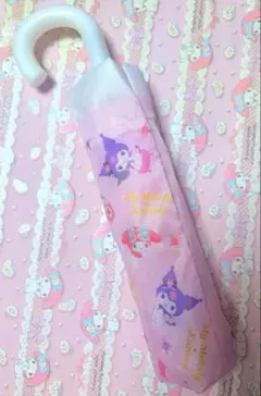 一番くじ　サンリオ　マイメロ　クロミ　折りたたみ傘