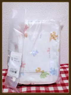 【新品】ジェラートピケ ぬいぐるみ柄おむつポーチ