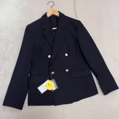 【新品タグ付】ROPE' PICNIC 紺ブレ ダブル金ボタン 38　ジャケット