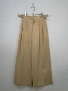ADAM ET ROPÉ（アダムエロペ）ベージュ ワイドスラックス サイズ36
