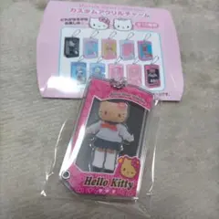 カスタムアクリルチャーム　キティ　サンリオ
