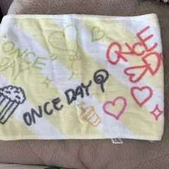 TWICE ONCE DAY タオル