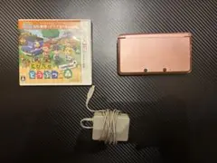 ニンテンドーDS ピンク どうぶつの森 充電器付き