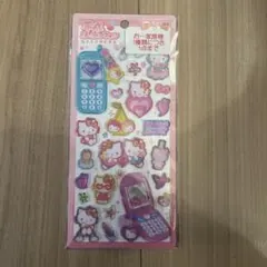 新品 未開封 平成はっぴーフォン ハローキティ サンリオ シール