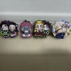 鬼滅の刃　ラバーマスコット　キーホルダー 炭治郎　禰豆子