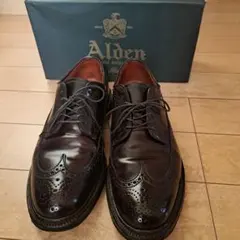 Alden 975 9D #8 ロングウィングチップ コードバンのサムネイル
