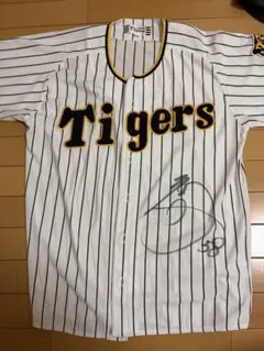 サイン前後2カ所入り】阪神タイガース 佐藤輝明選手 ユニフォーム SS