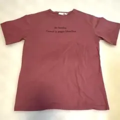 girly doll ロゴTシャツ くすみピンク Lサイズ レディースのサムネイル