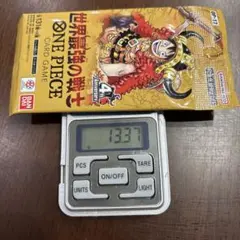 ⑱ワンピースカードゲーム 世界最強の戦士 未開封パック 13.37g