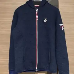 Callaway ネイビー フード付きパーカー